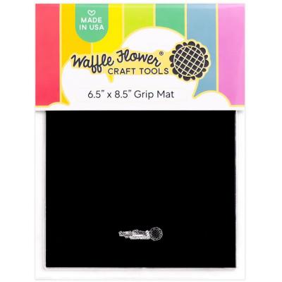 Waffle Flower Grip Mat - Black